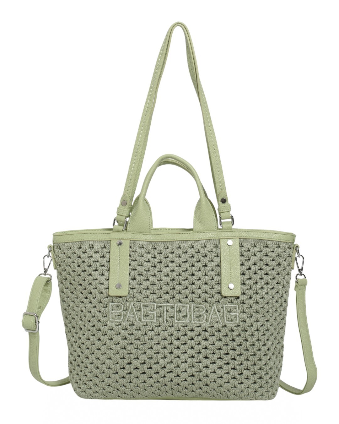 Τσάντα Ώμου F2663-4 - Πράσινο