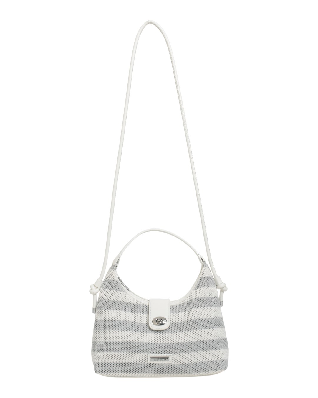 Τσάντα χειρός F2566-2L – Ασημί Τσάντα χειρός F2566-2L – Ασημί