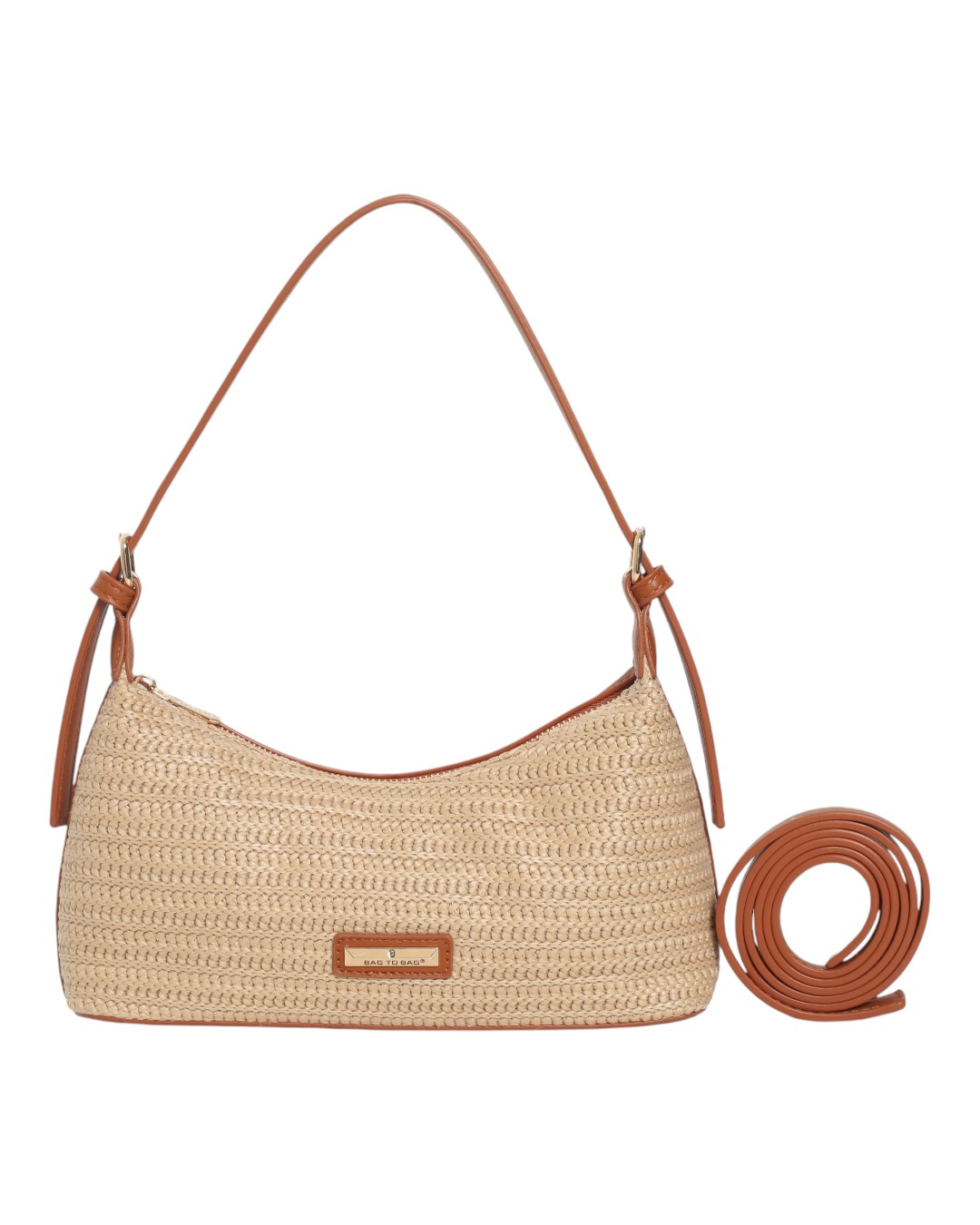 Τσάντα Ώμου BTB0042 - Κάμελ