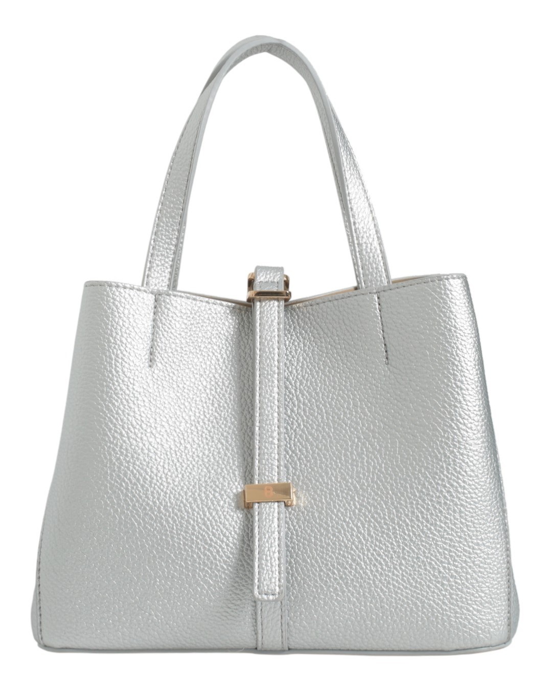 Τσάντα Ώμου BTB0045 – Ασημί