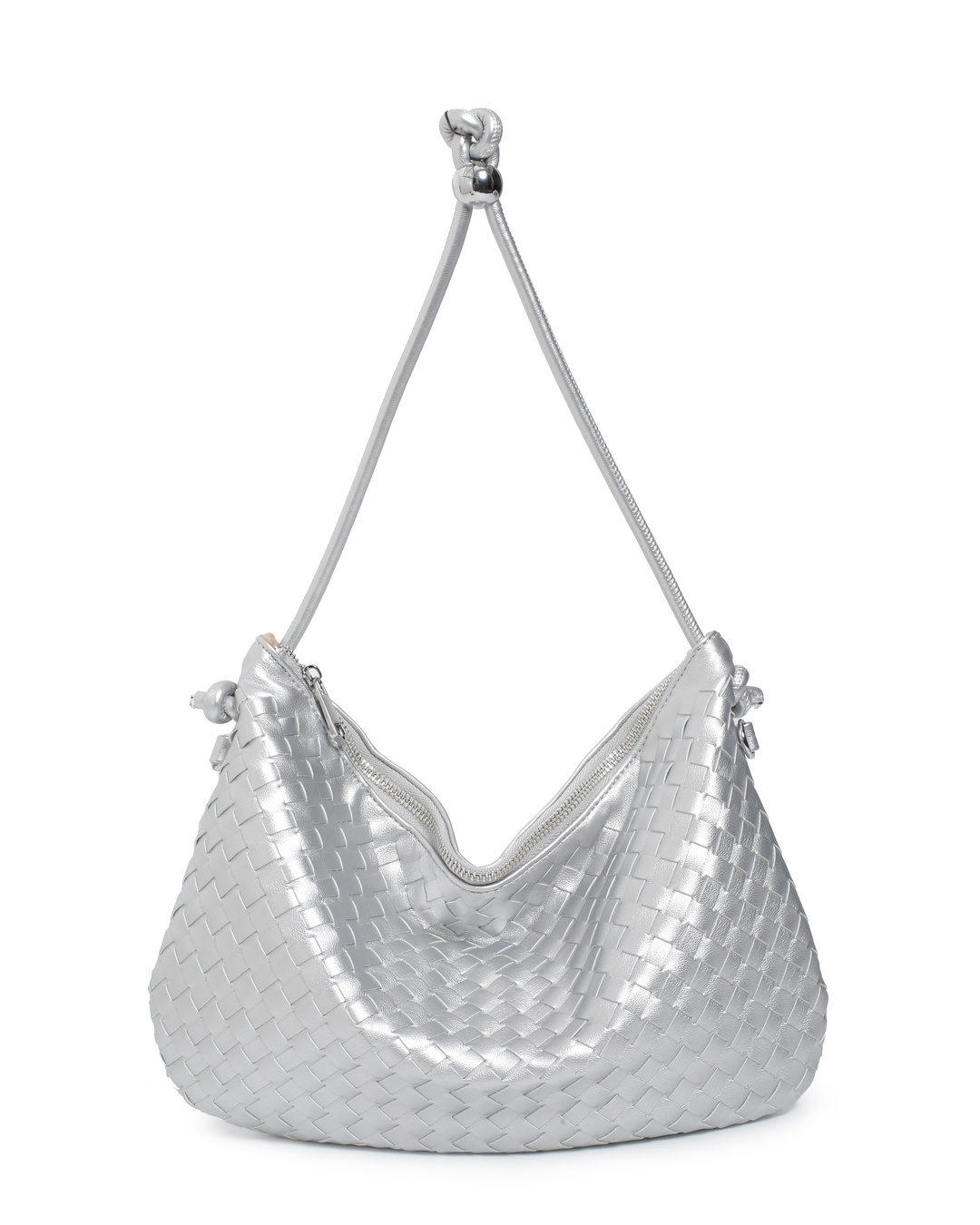 Τσάντα ώμου DD11252 – Ασημί