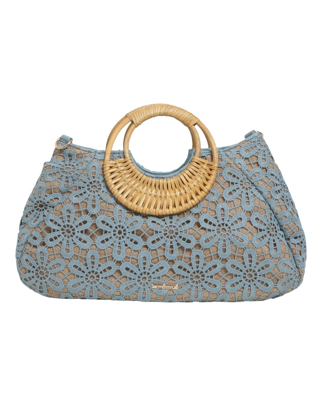 Τσάντα χειρός WUS18202 – Μπλέ Τσάντα χειρός WUS18202 – Μπλέ