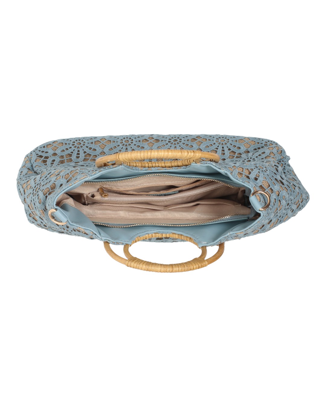 Τσάντα χειρός WUS18202 – Μπλέ Τσάντα χειρός WUS18202 – Μπλέ