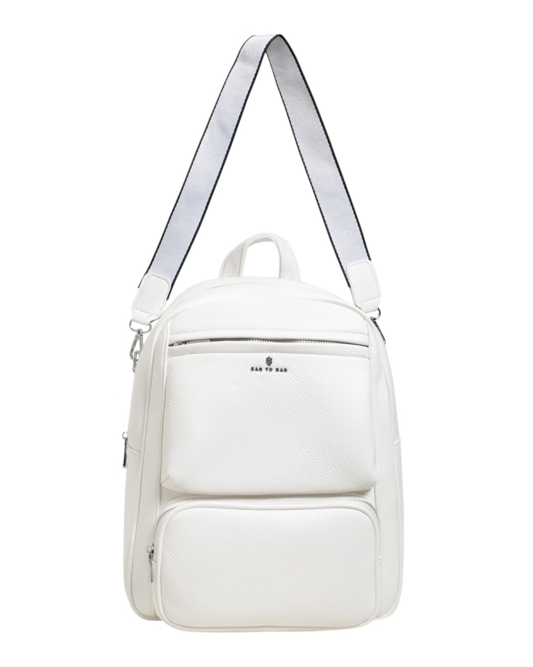 Σακίδιο πλάτης QC-1202 – Ασπρο