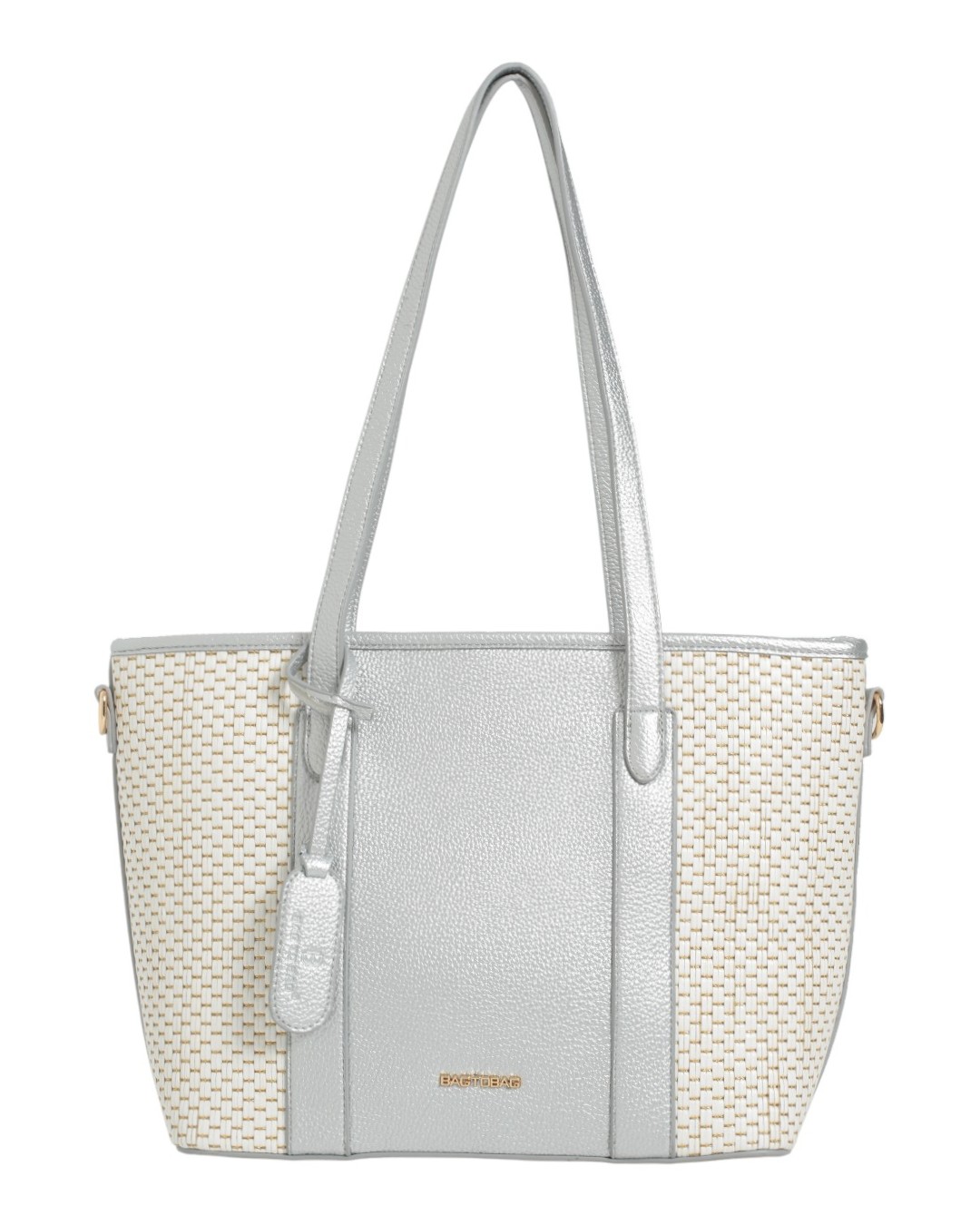 Τσάντα Ώμου BTB0043 – Ασημί Τσάντα Ώμου BTB0043 – Ασημί