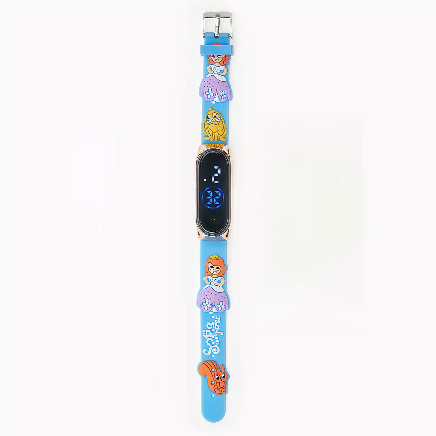 Sequoia Αδιάβροχο Ρολόι LED με Λουράκι Καουτσούκ και Σχέδιο AG-128 γαλάζιο Sequoia Αδιάβροχο Ρολόι LED με Λουράκι Καουτσούκ και Σχέδιο AG-128 γαλάζιο