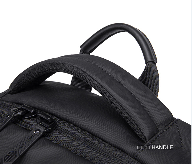 ARCTIC HUNTER τσάντα πλάτης B00534 με θήκη laptop 15.6", 21L, μαύρη