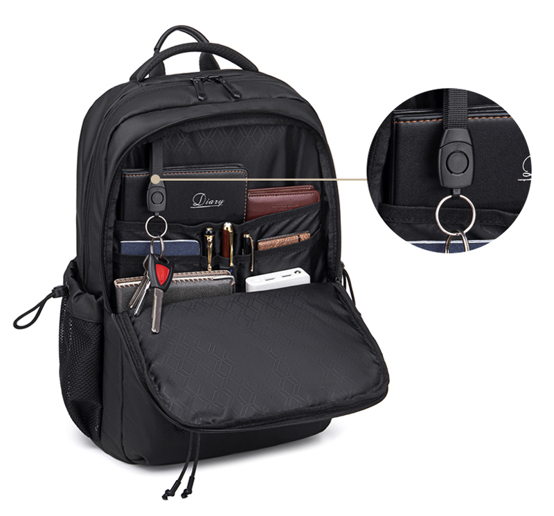 ARCTIC HUNTER τσάντα πλάτης B00534 με θήκη laptop 15.6", 21L, μαύρη