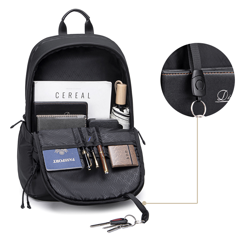 ARCTIC HUNTER τσάντα πλάτης B00536 με θήκη laptop 15.6", 21L, γκρι