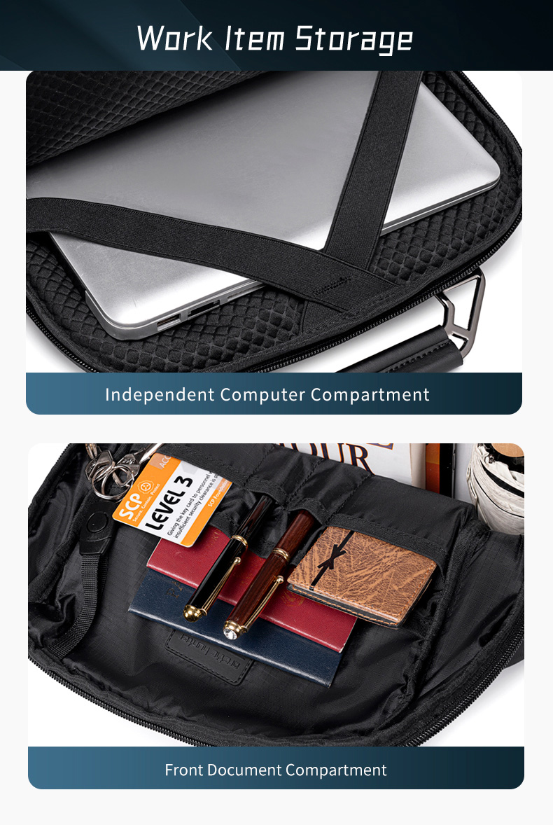 ARCTIC HUNTER τσάντα πλάτης B00915 με θήκη laptop 15.6", USB, 20L, μαύρη