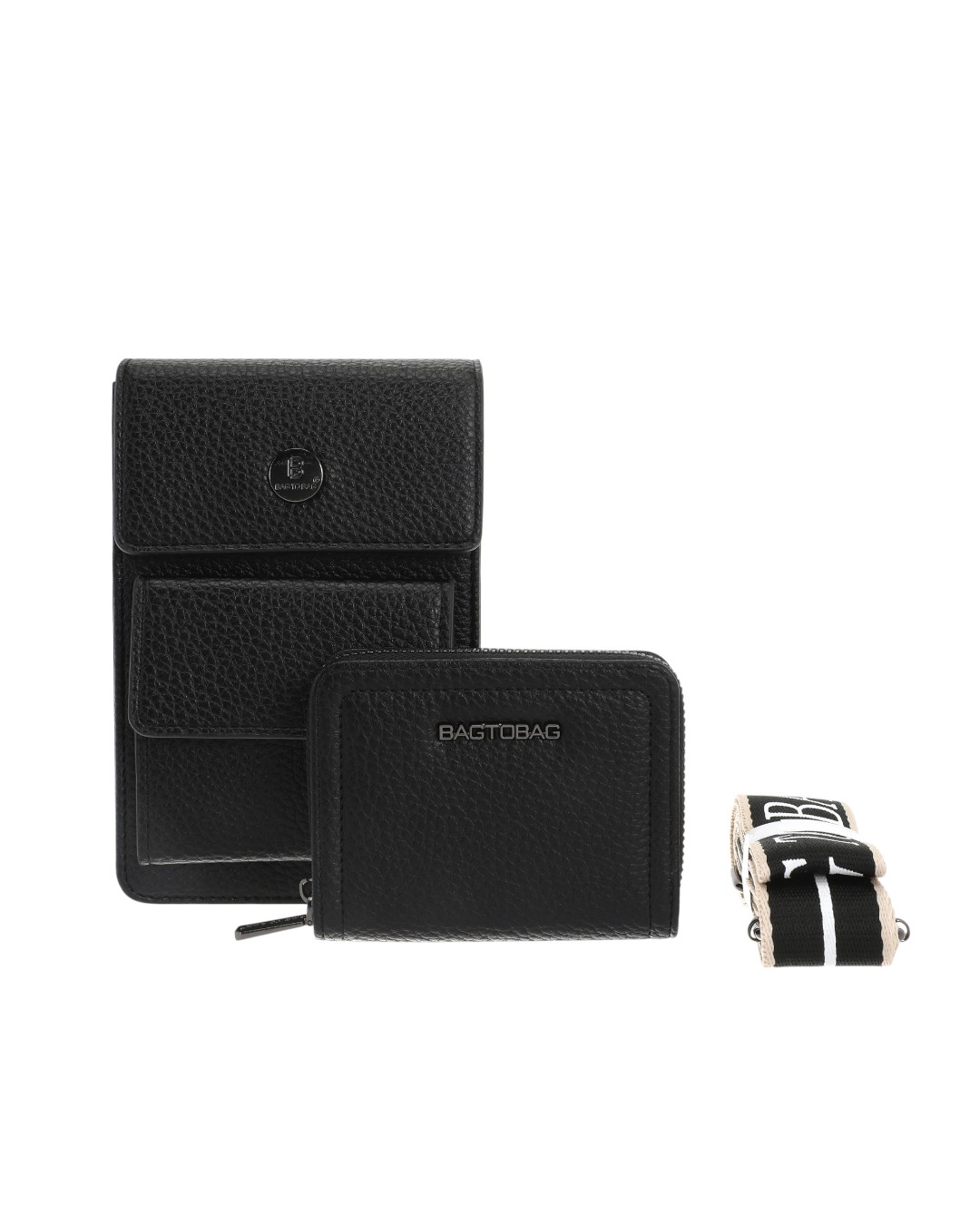 Πορτοφόλι-τσαντακι χιαστι BY-88815 – Μαύρο