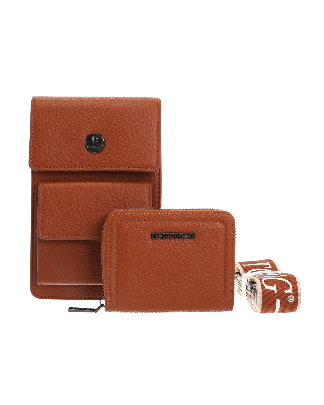 Πορτοφόλι-τσαντακι χιαστι BY-88815 – Κάμελ