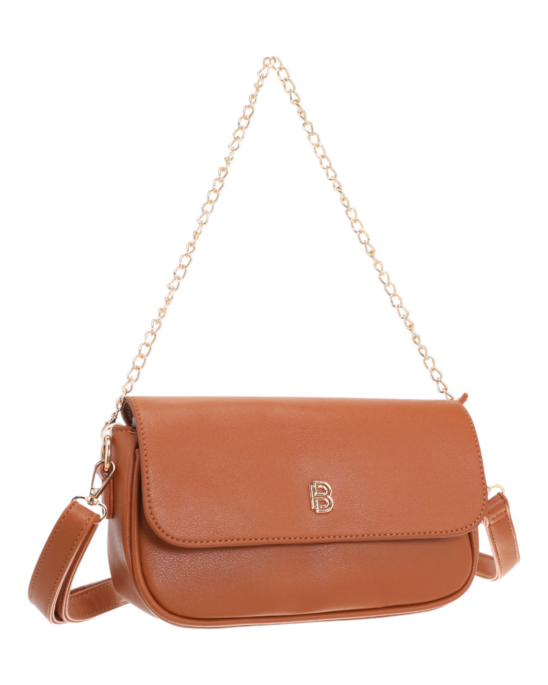 Τσάντα ώμου  SQ-10625 - Κάμελ