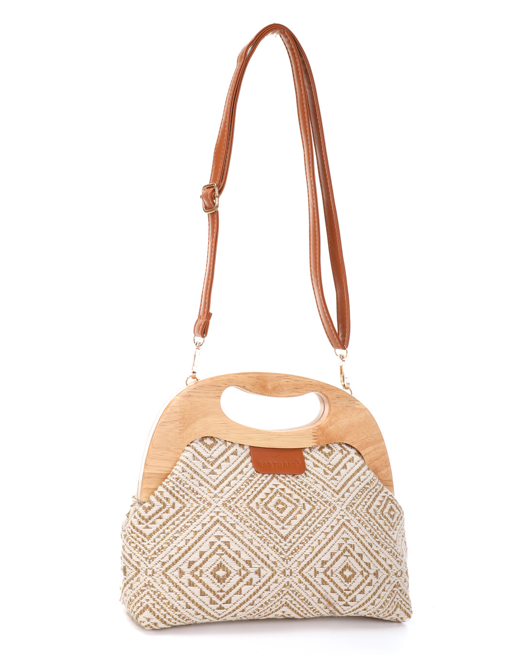 Τσάντα φάκελος clutch JH-2215 - Κάμελ