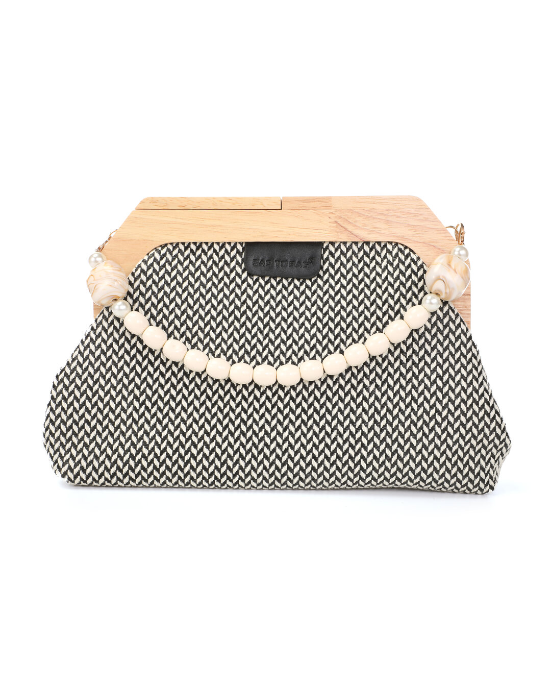 Τσάντα φάκελος clutch JH-2216 – Μαύρο