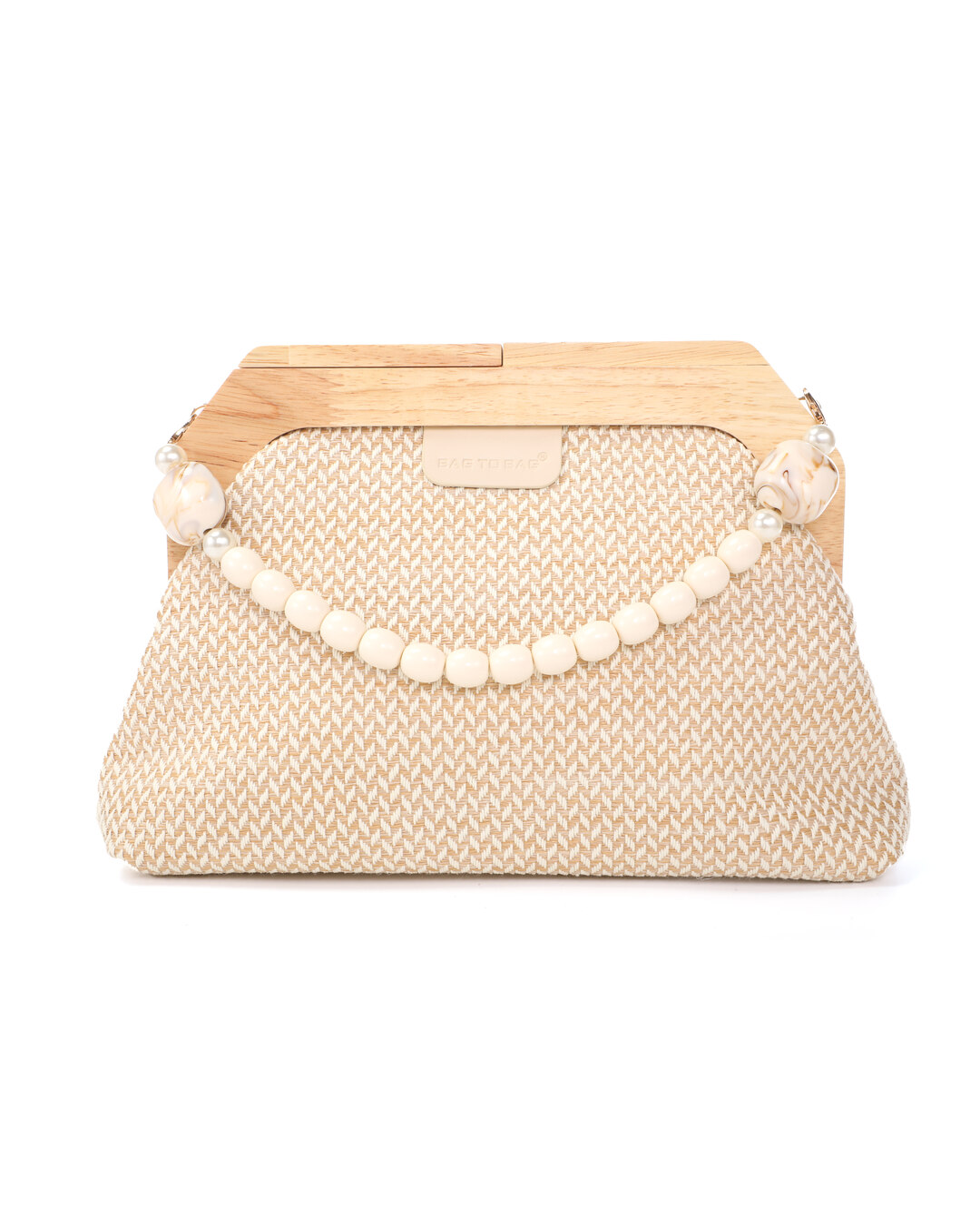 Τσάντα φάκελος clutch JH-2216 – Μπέζ
