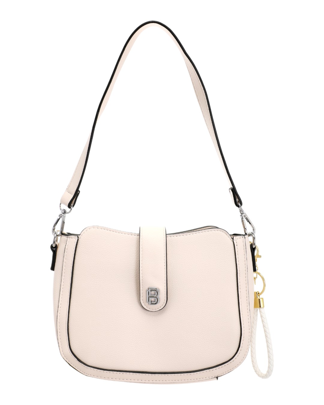 Τσάντα ώμου BY88178 – Μπέζ Τσάντα ώμου BY88178 – Μπέζ