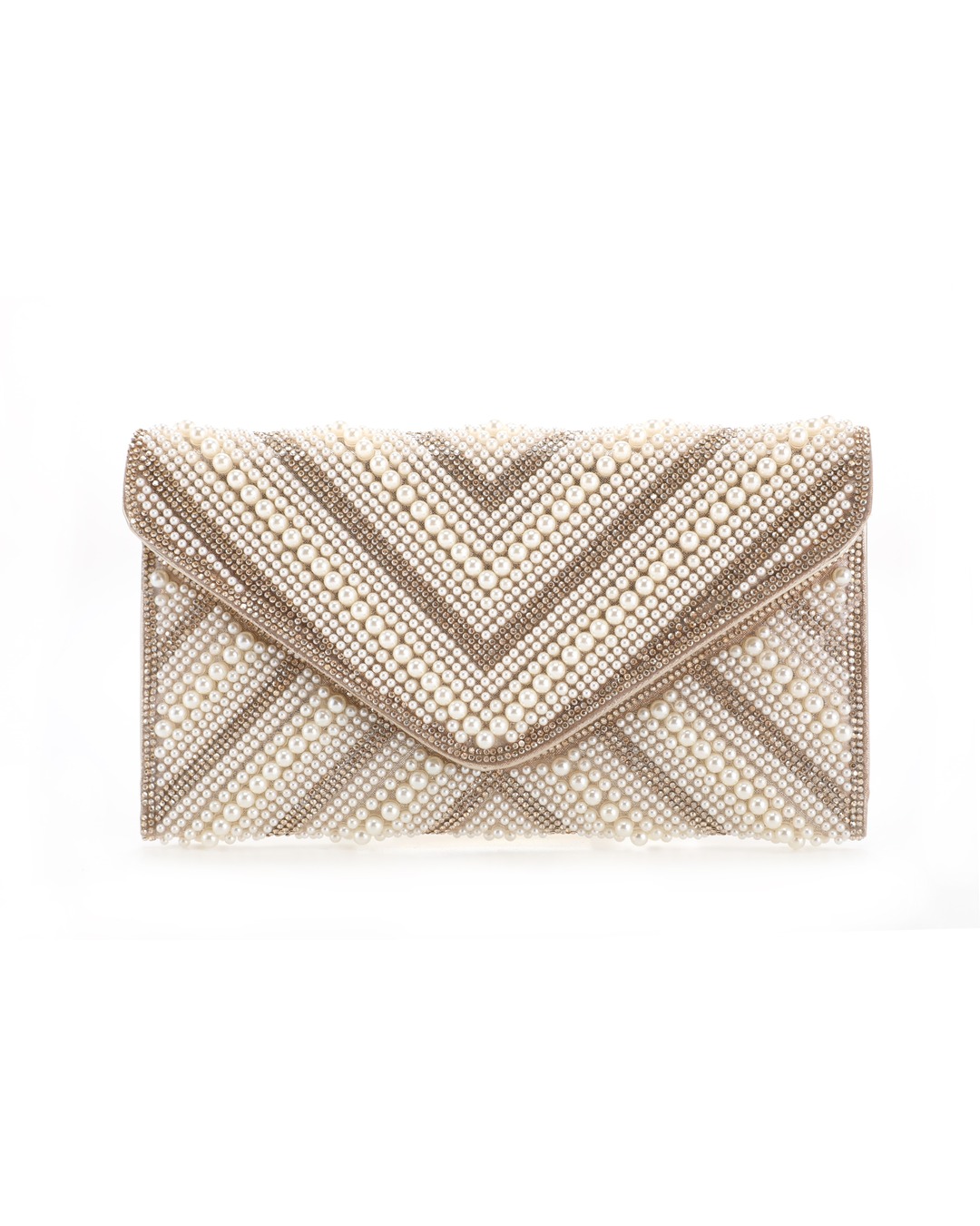 Τσάντα φάκελος clutch MD2433 – Χρυσό