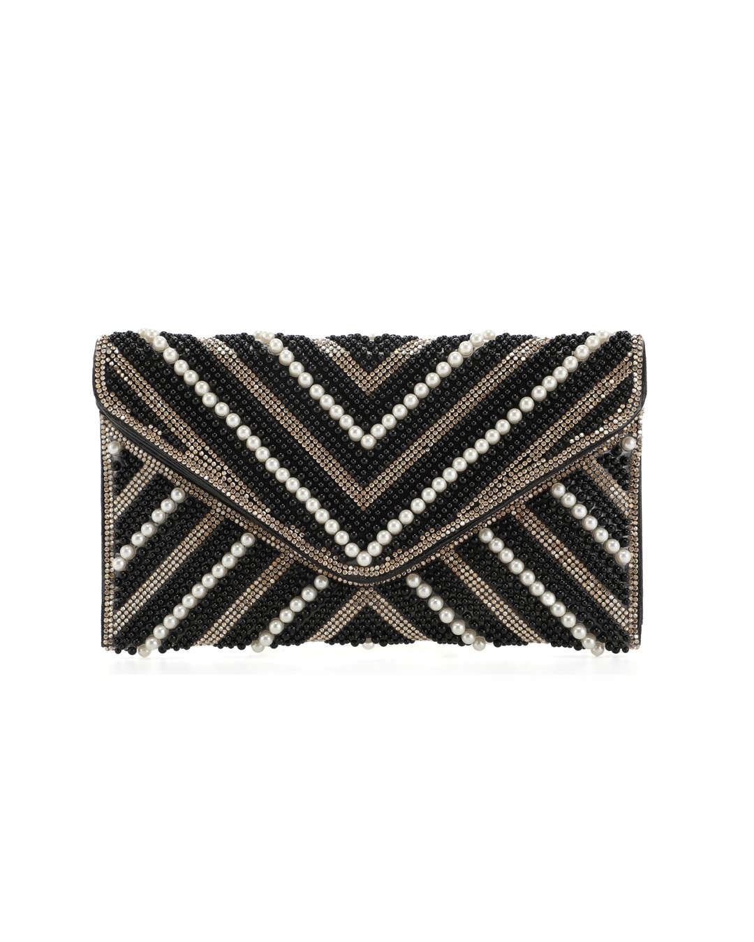 Τσάντα φάκελος clutch MD2433 – Μαύρο