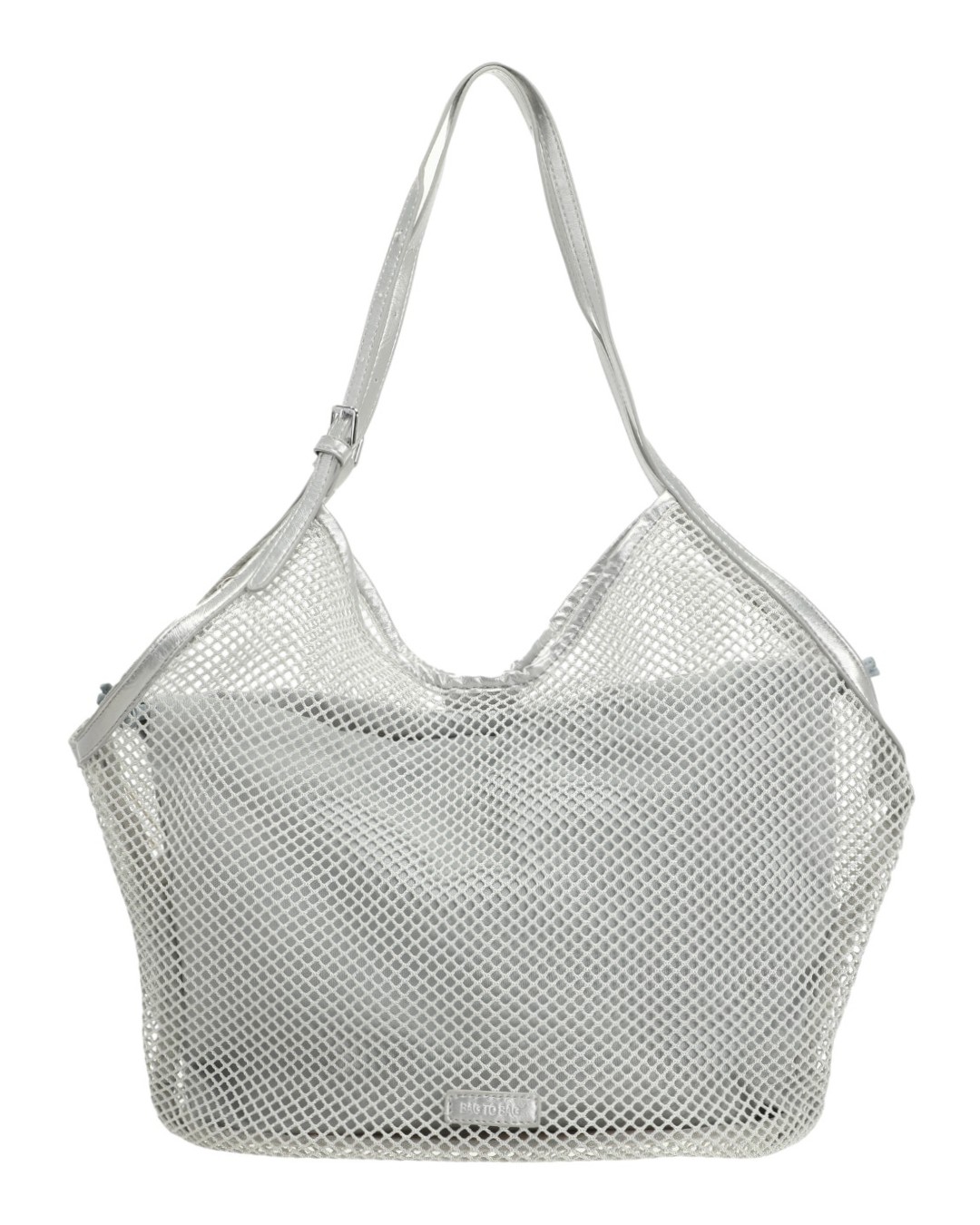 Τσάντα ώμου QQ-9857 – Ασημί Τσάντα ώμου QQ-9857 – Ασημί