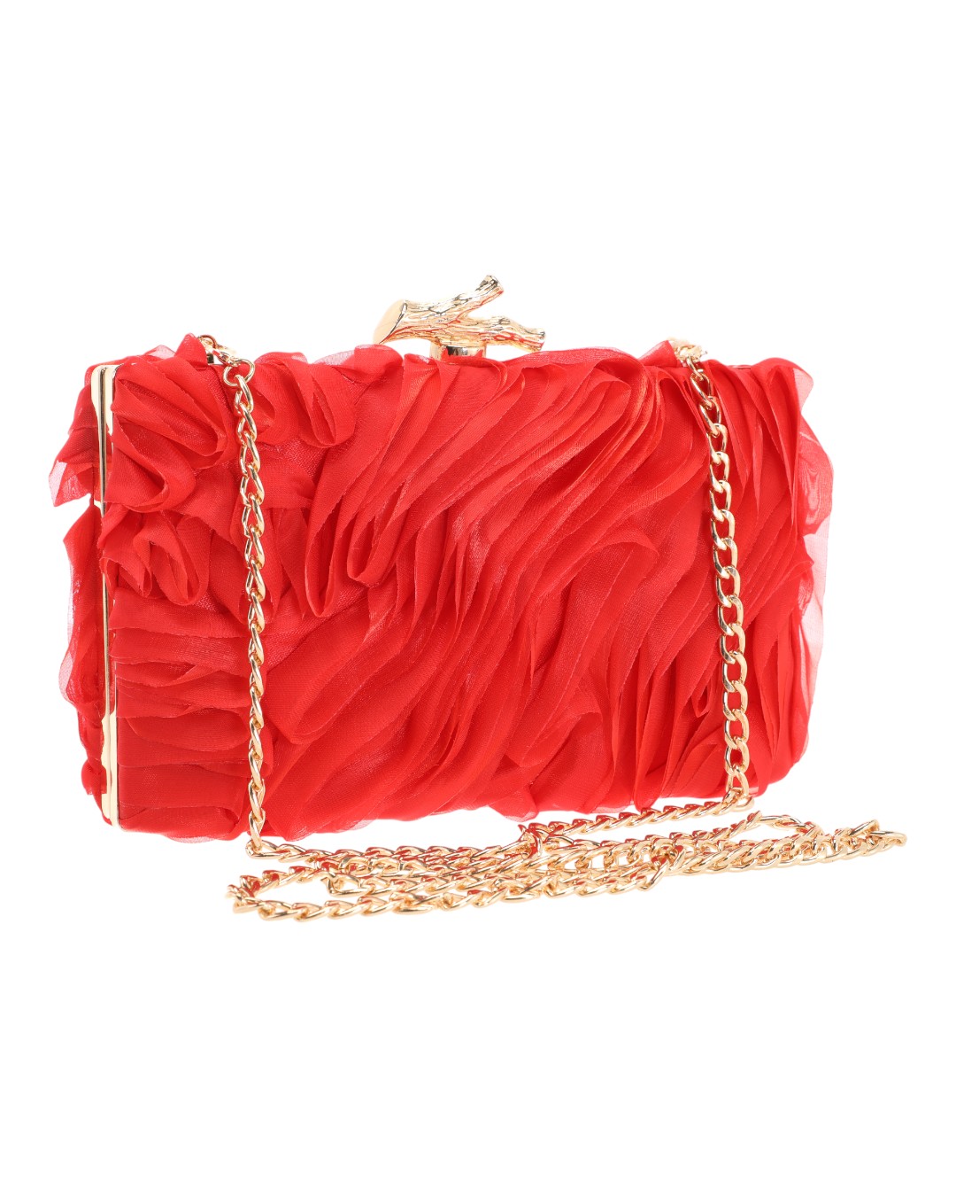 Τσάντα clutch MD-2563 - Κόκκινο