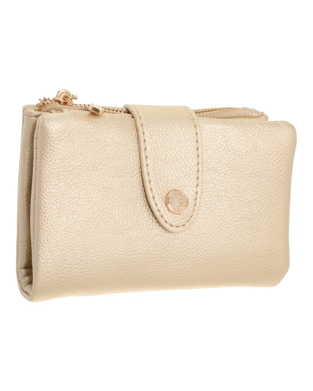 Πορτοφόλι μικρό YC03072 – Χρυσό Πορτοφόλι μικρό YC03072 – Χρυσό