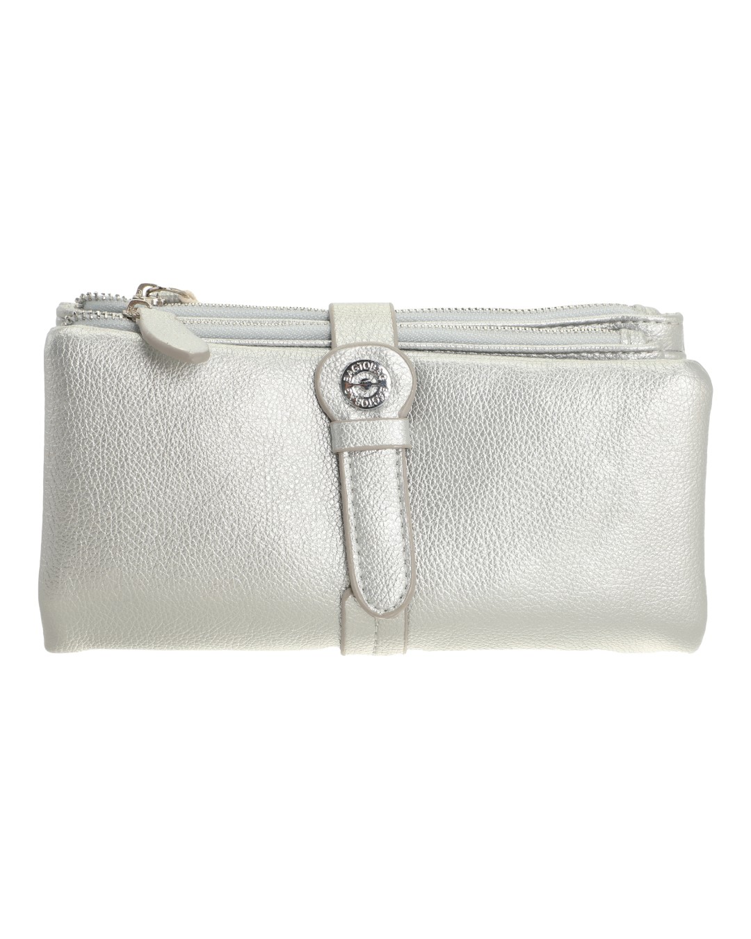 Πορτοφόλι YC03075 – Ασημί Πορτοφόλι YC03075 – Ασημί