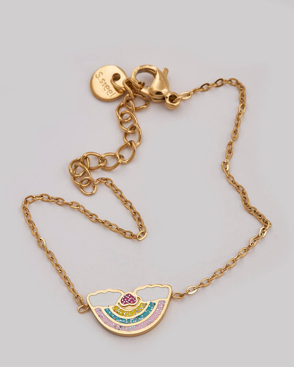 Sequoia Γυναικείο ατσάλινο βραχιόλι με σχέδιο λουλούδια σε ασημί με φίλντισι λευκό Sequoia Γυναικείο ατσάλινο βραχιόλι με σχέδιο λουλούδια σε ασημί με φίλντισι λευκό