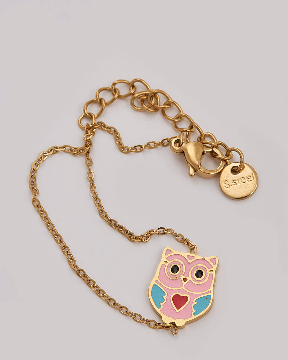 SEQUOIA ΑΤΣΑΛΙΝΟ ΠΑΙΔΙΚΟ ΒΡΑΧΙΟΛΙ ΜΕ ΚΟΥΚΟΥΒΑΓΙΑ SEQUOIA ΑΤΣΑΛΙΝΟ ΠΑΙΔΙΚΟ ΒΡΑΧΙΟΛΙ ΜΕ ΚΟΥΚΟΥΒΑΓΙΑ