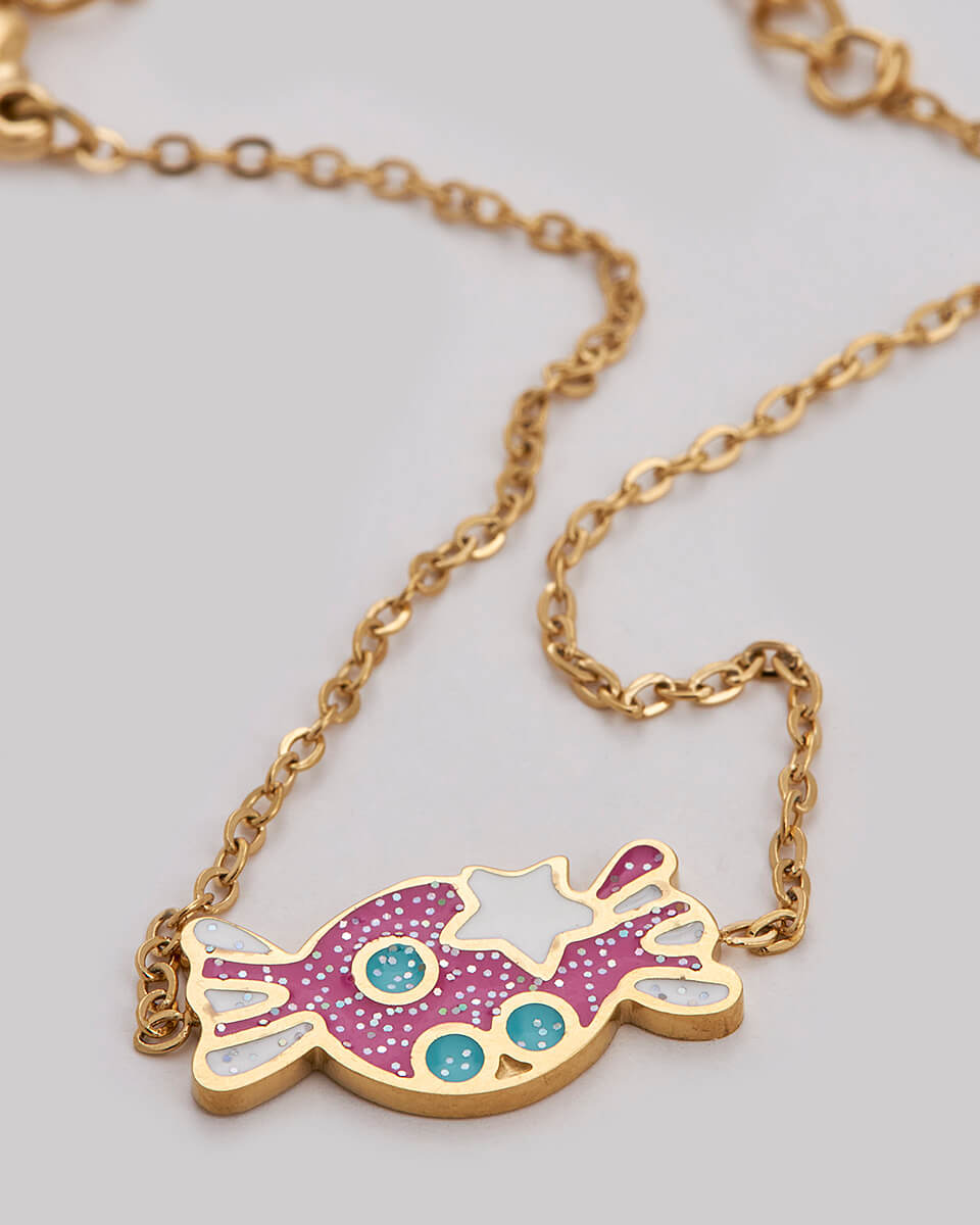 SEQUOIA ΑΤΣΑΛΙΝΟ ΠΑΙΔΙΚΟ ΒΡΑΧΙΟΛΙ ΜΕ ΚΑΡΑΜΕΛΙΤΣΑ