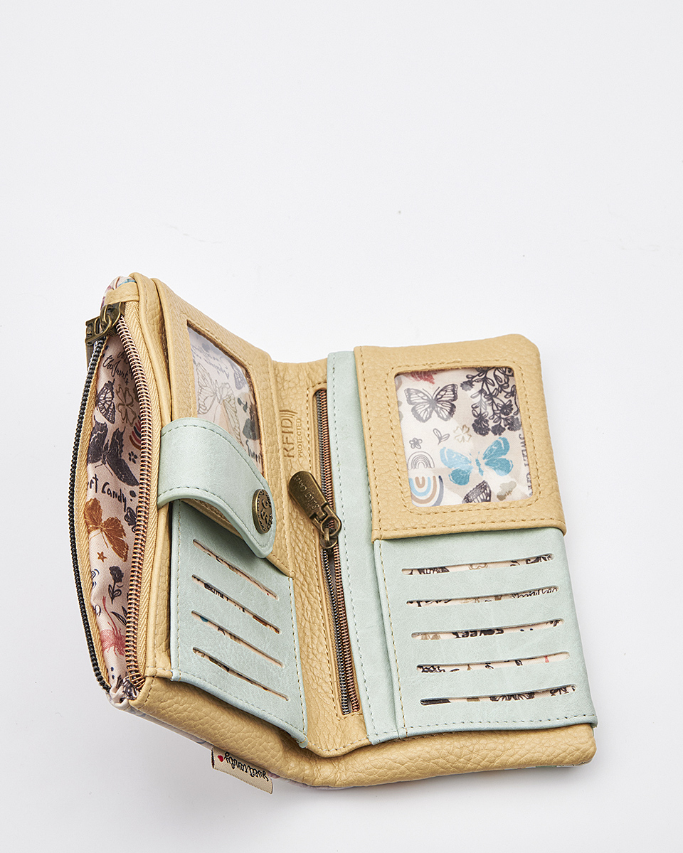 Sweet Candy Floral Whisper Γυναικείο Πορτοφόλι– Ρομαντικό & Vintage στυλ