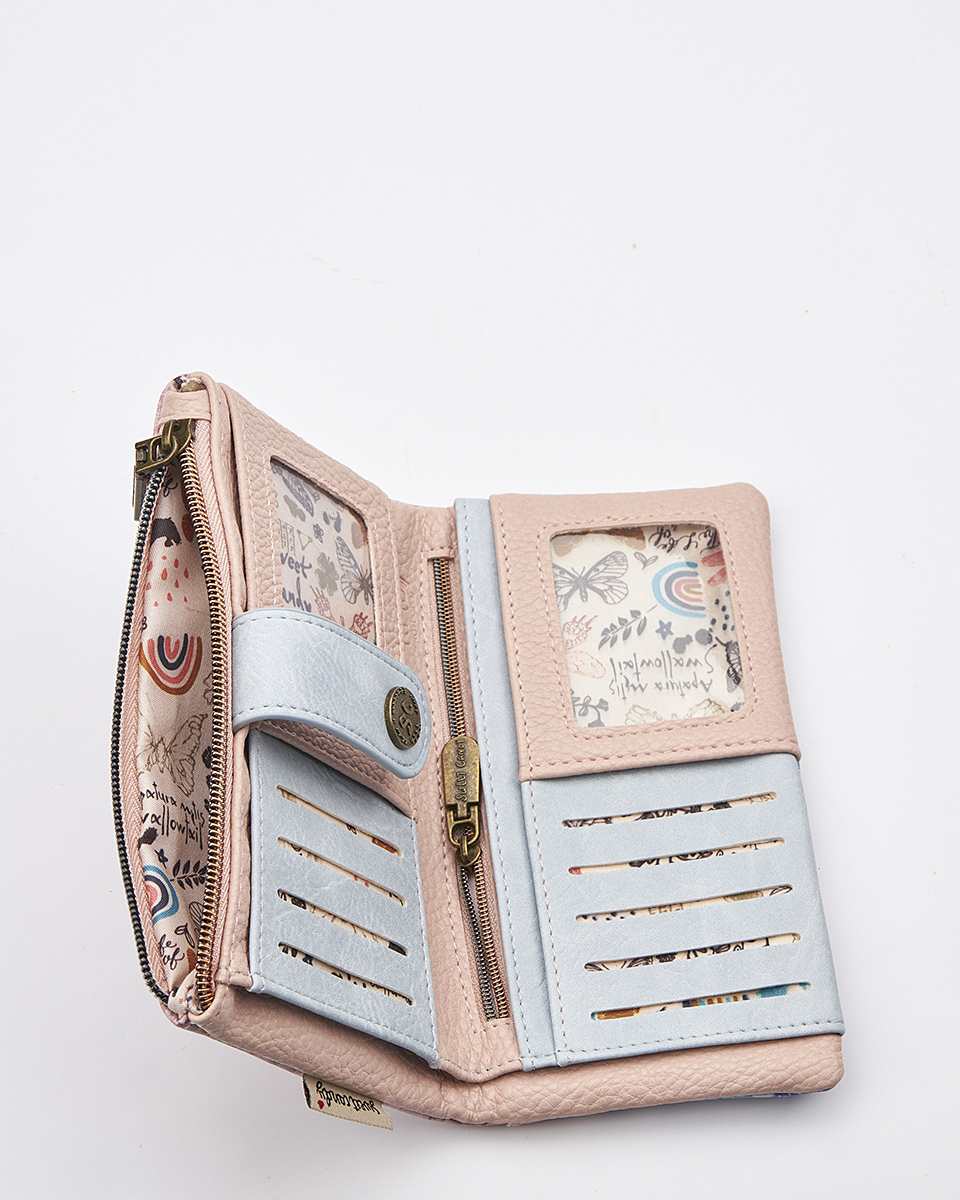 Sweet Candy Mirror Bloom – Γυναικείο Πορτοφόλι με Φιγούρα & Ονειρική Ρετρό Αισθητική Sweet Candy Mirror Bloom – Γυναικείο Πορτοφόλι με Φιγούρα & Ονειρική Ρετρό Αισθητική