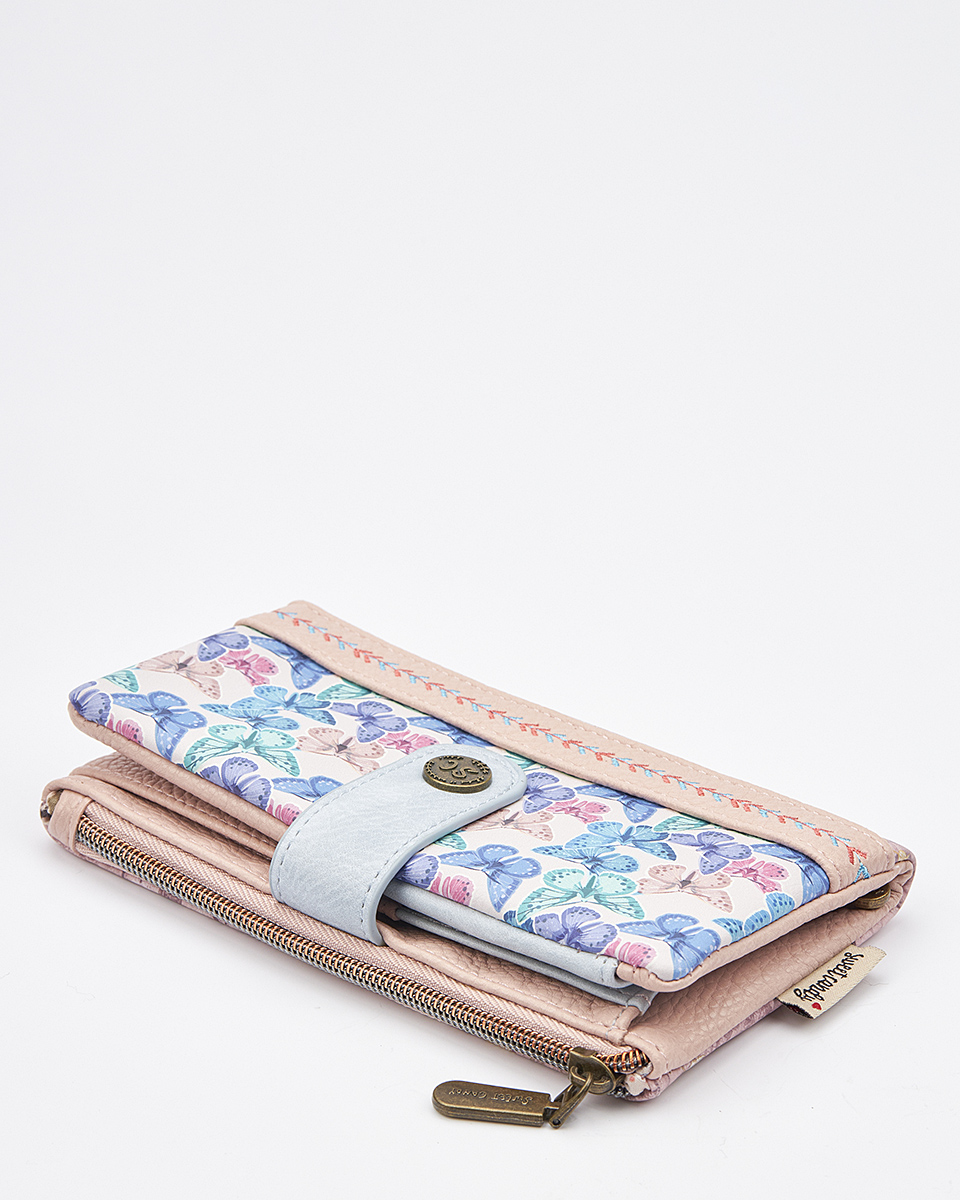 Sweet Candy Mirror Bloom – Γυναικείο Πορτοφόλι με Φιγούρα & Ονειρική Ρετρό Αισθητική Sweet Candy Mirror Bloom – Γυναικείο Πορτοφόλι με Φιγούρα & Ονειρική Ρετρό Αισθητική
