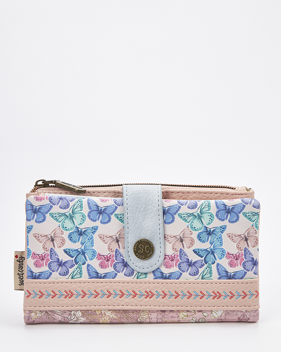 Sweet Candy Mirror Bloom – Γυναικείο Πορτοφόλι με Φιγούρα & Ονειρική Ρετρό Αισθητική