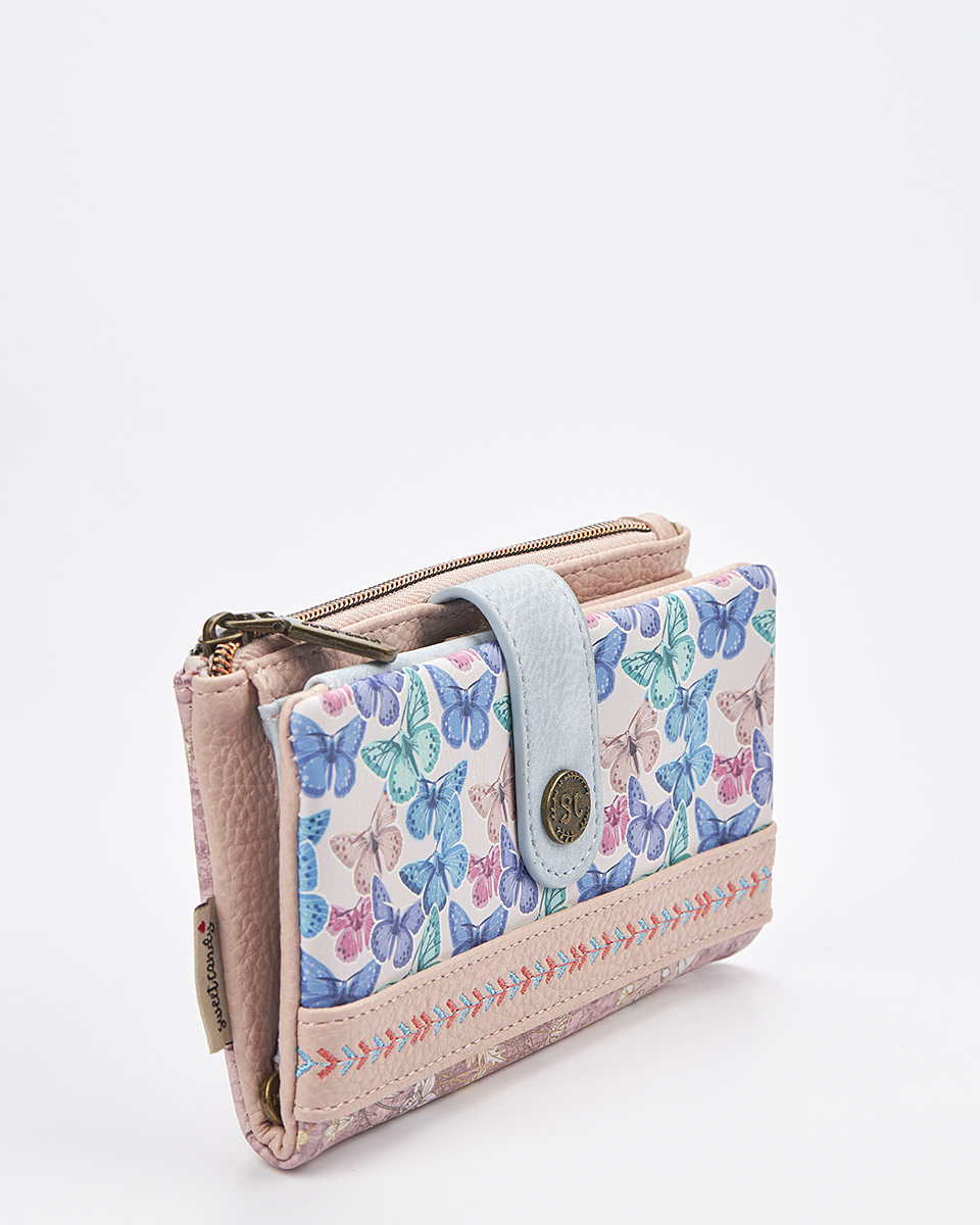 Sweet Candy Mirror Bloom – Γυναικείο Πορτοφόλι με Φιγούρα & Ονειρική Ρετρό Αισθητική