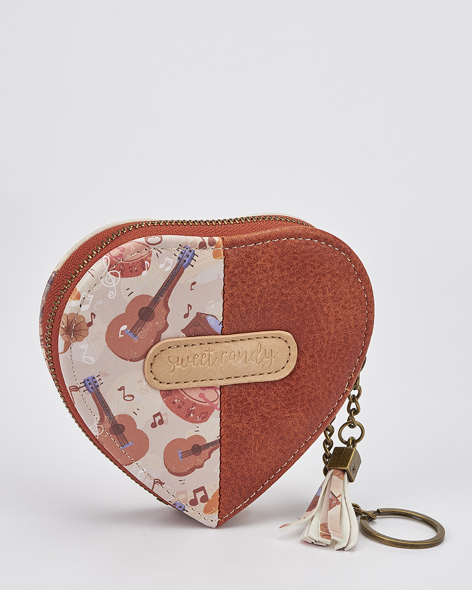 Γυναικείο Πορτοφολάκι Sweet Candy σε Σχήμα Καρδιάς