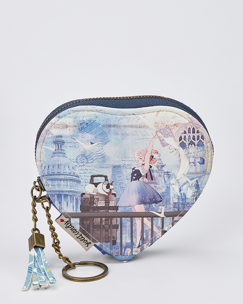 Γυναικείο Πορτοφολάκι Sweet Candy σε Σχήμα Καρδιάς Γυναικείο Πορτοφολάκι Sweet Candy σε Σχήμα Καρδιάς