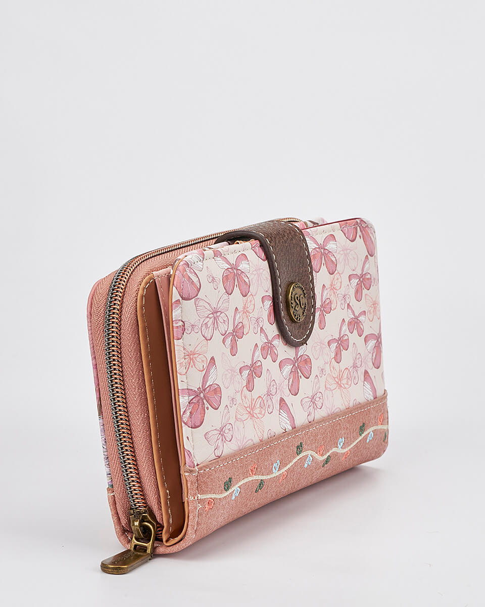 Γυναικείο Πορτοφόλι Sweet Candy με Ρομαντικό Μοτίβο