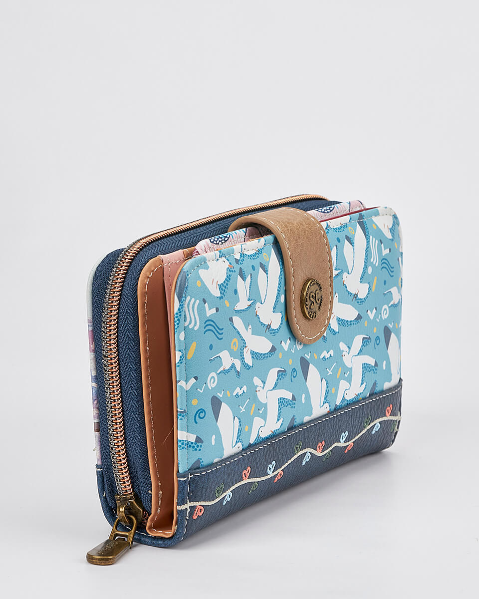 Γυναικείο Πορτοφόλι Sweet Candy με Ρομαντικό Μοτίβο