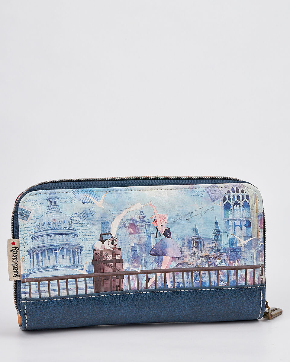 Γυναικείο Πορτοφόλι Sweet Candy με Ρομαντικό Μοτίβο