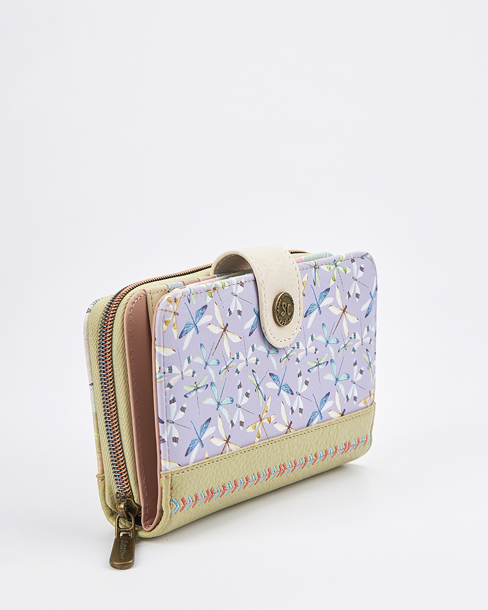 Sweet Candy Lavender Walk – Πορτοφόλι με Έμπνευση από την Προβηγκία & Λεβάντα