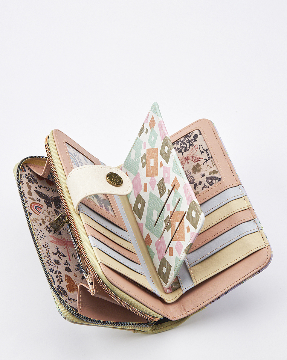 Sweet Candy Lavender Walk – Πορτοφόλι με Έμπνευση από την Προβηγκία & Λεβάντα