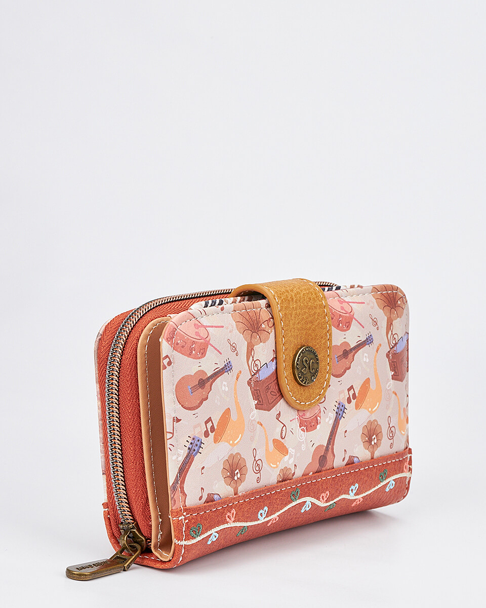 Γυναικείο Πορτοφόλι Sweet Candy με Ρομαντικό Μοτίβο