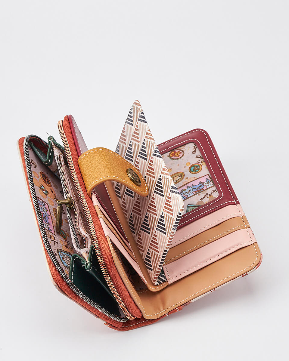 Γυναικείο Πορτοφόλι Sweet Candy με Ρομαντικό Μοτίβο