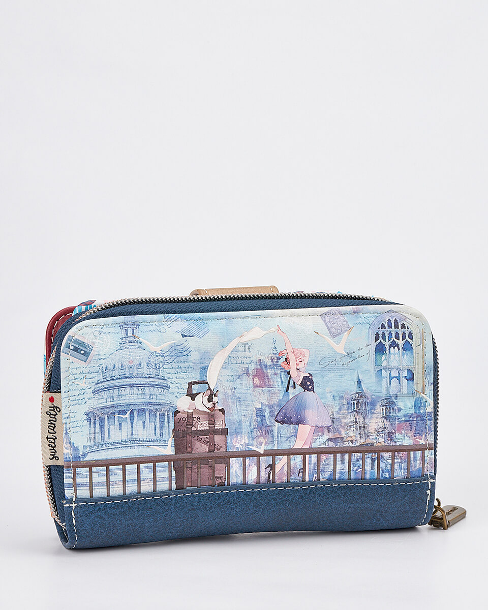 Γυναικείο Πορτοφόλι Sweet Candy με Ρομαντικό Μοτίβο