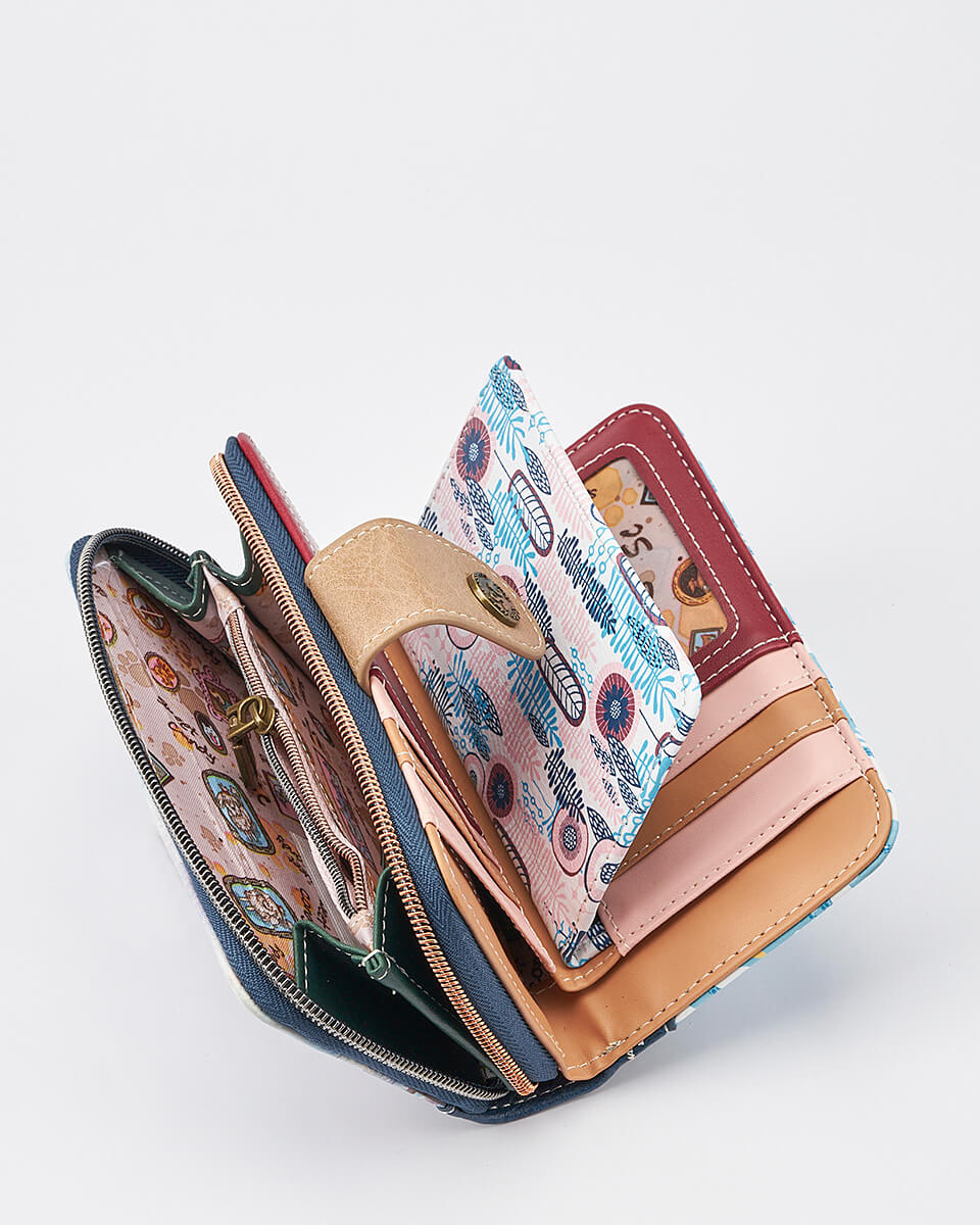 Γυναικείο Πορτοφόλι Sweet Candy με Ρομαντικό Μοτίβο