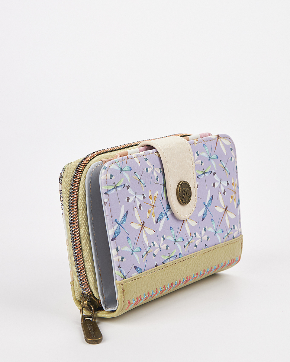 Sweet Candy Γυναικείο Πορτοφόλι με Παστέλ Σχέδιο & Άρωμα Λεβάντας – Lavender Walk