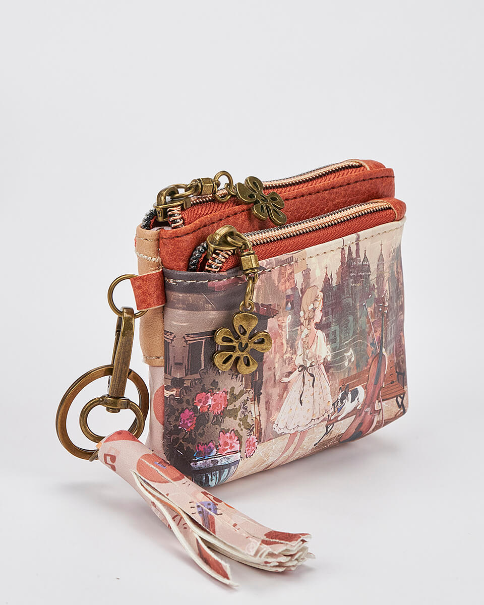 Γυναικείο Πορτοφολάκι Sweet Candy με Μπρελόκ