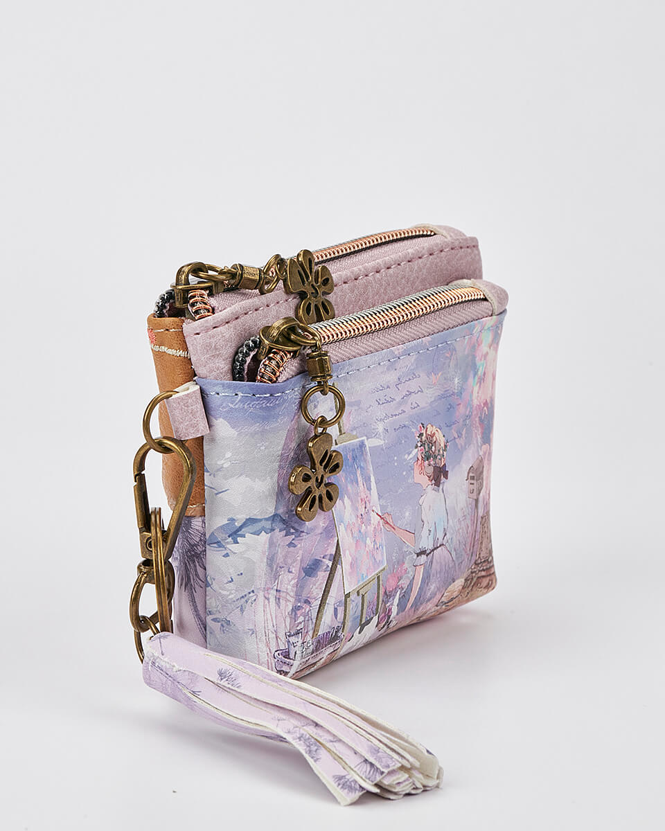 Γυναικείο Πορτοφολάκι Sweet Candy με Μπρελόκ