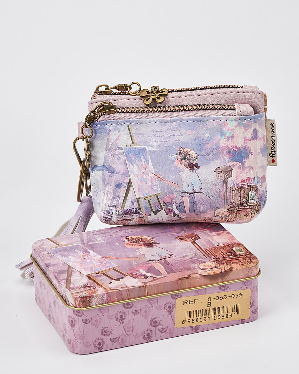 Γυναικείο Πορτοφολάκι Sweet Candy με Μπρελόκ